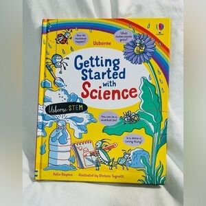 NEW! Usborne Stem Getting Started with Science Illustrated Excellent gift idea.